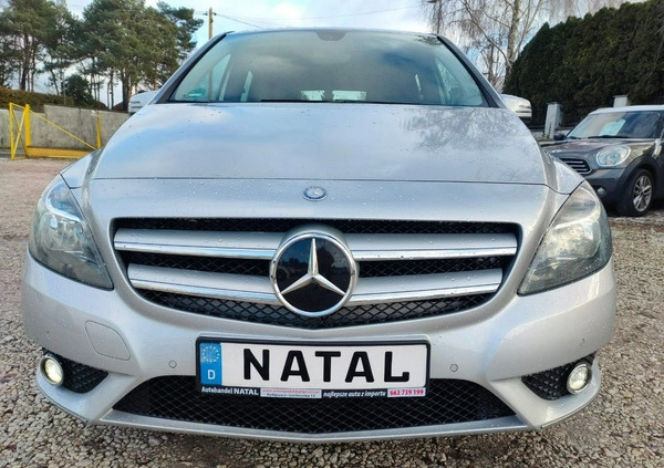 Mercedes-Benz Klasa B cena 43800 przebieg: 133000, rok produkcji 2012 z Łuków małe 277